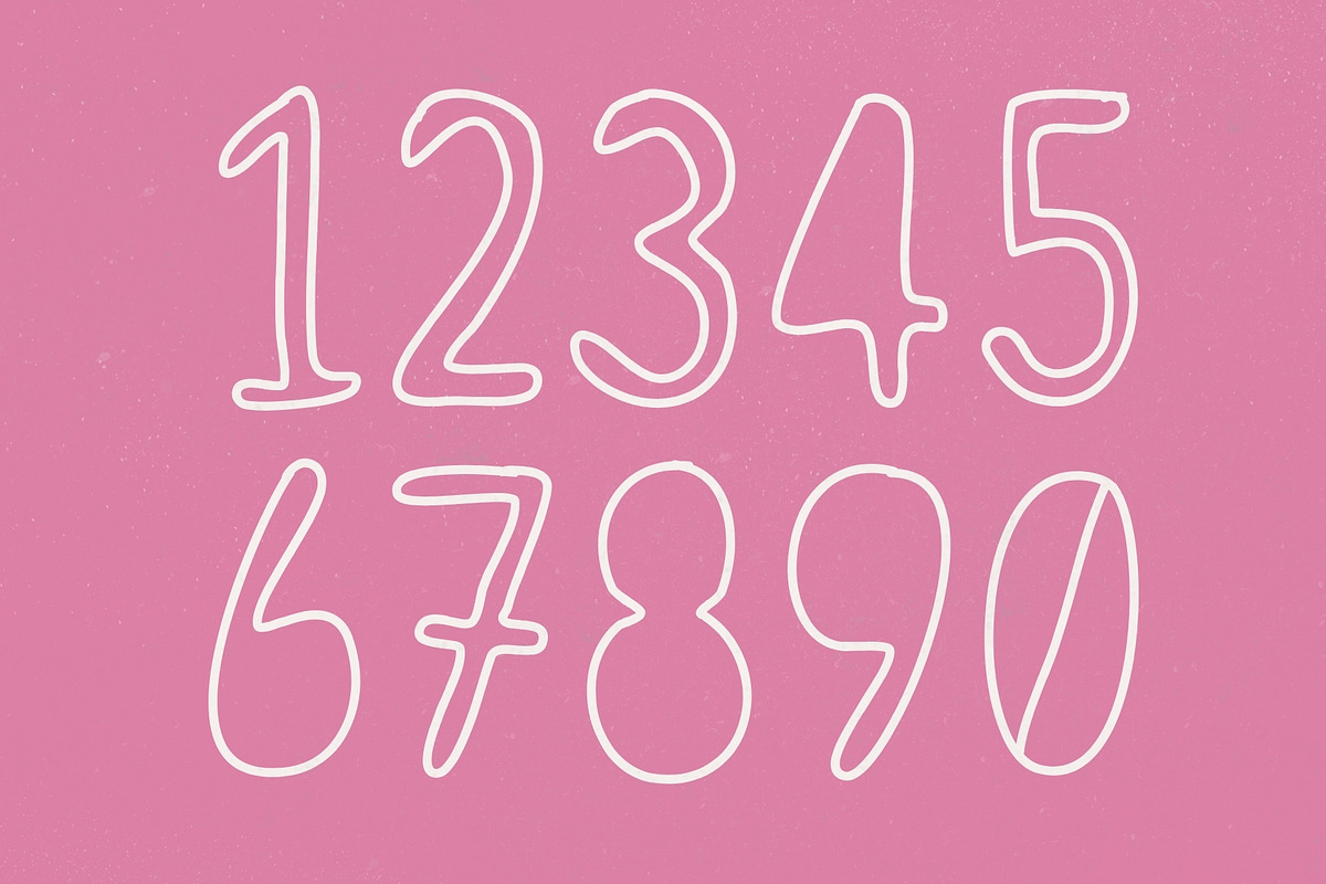 Snappy Sketch - Playful Outline, a Handwritten Font by HipFonts (Photo 3 of 9)