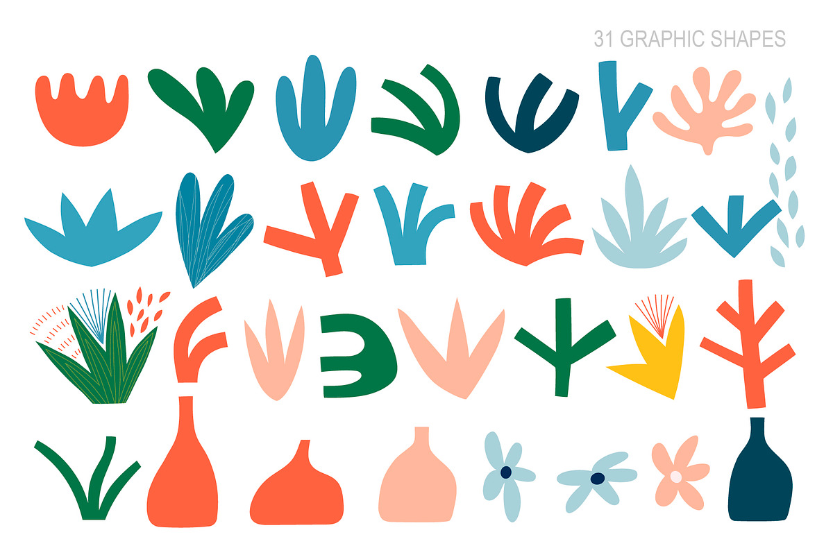 Abstract & Floral Shapes, an Illustration by Aviani (Photo 10 of 13)