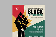Black History Month event, a Flyer Template by MightyDesign (Thumbnail 4 of 8)