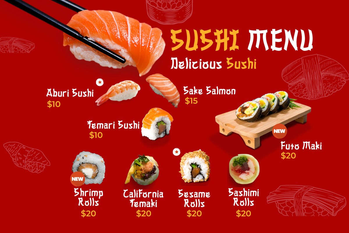 Shima - Japanese-Style Font for Food, a Script Font by twinstd (Photo 4 of 8)