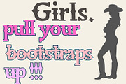 Out West, Multi-Lingual Western Font, a Handwritten Font by Eryn Rose Design (Thumbnail 5 of 15)