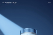 Cream Jar with Spatula Mockup, a Packaging Mockup by creatsy5 (Thumbnail 4 of 5)