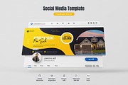 Social Media Facebook Cover Banner, a Social Media Template by zahidhossainalif (Thumbnail 1 of 2)