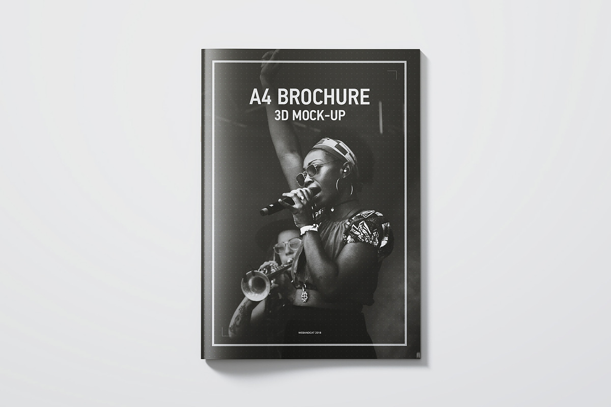 A4 Magazine | Brochure Mock-up, a Books & Magazine Mockup by WebAndCat (Photo 7 of 32)