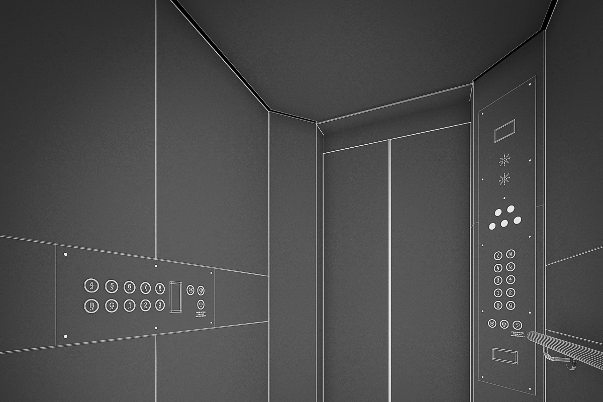 OTIS Elevators Collection Pack, an Architecture 3D Model by 3DNUTS