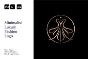 Minimalist Luxury Fashion Logo, a Branding & Logo Template by Luxury Logos (Thumbnail 1 of 4)
