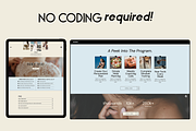 Showit Website Sales Page Tempalte, a Websites & App Template by Scribble Society (Thumbnail 5 of 8)