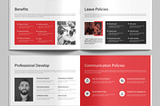 HR Employee Handbook Template, a Brochure Template by MightyDesign (Thumbnail 4 of 9)