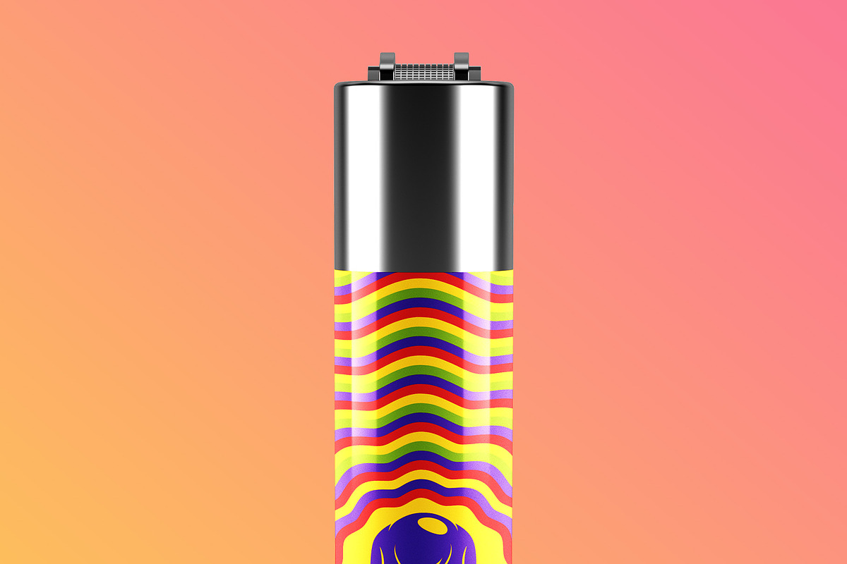 Clipper Lighter Mockup - 7 views, a Merchandise Mockup by Illusiongraphic (Photo 12 of 17)