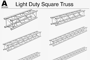 Light Duty Square Truss-9 PCS Modul