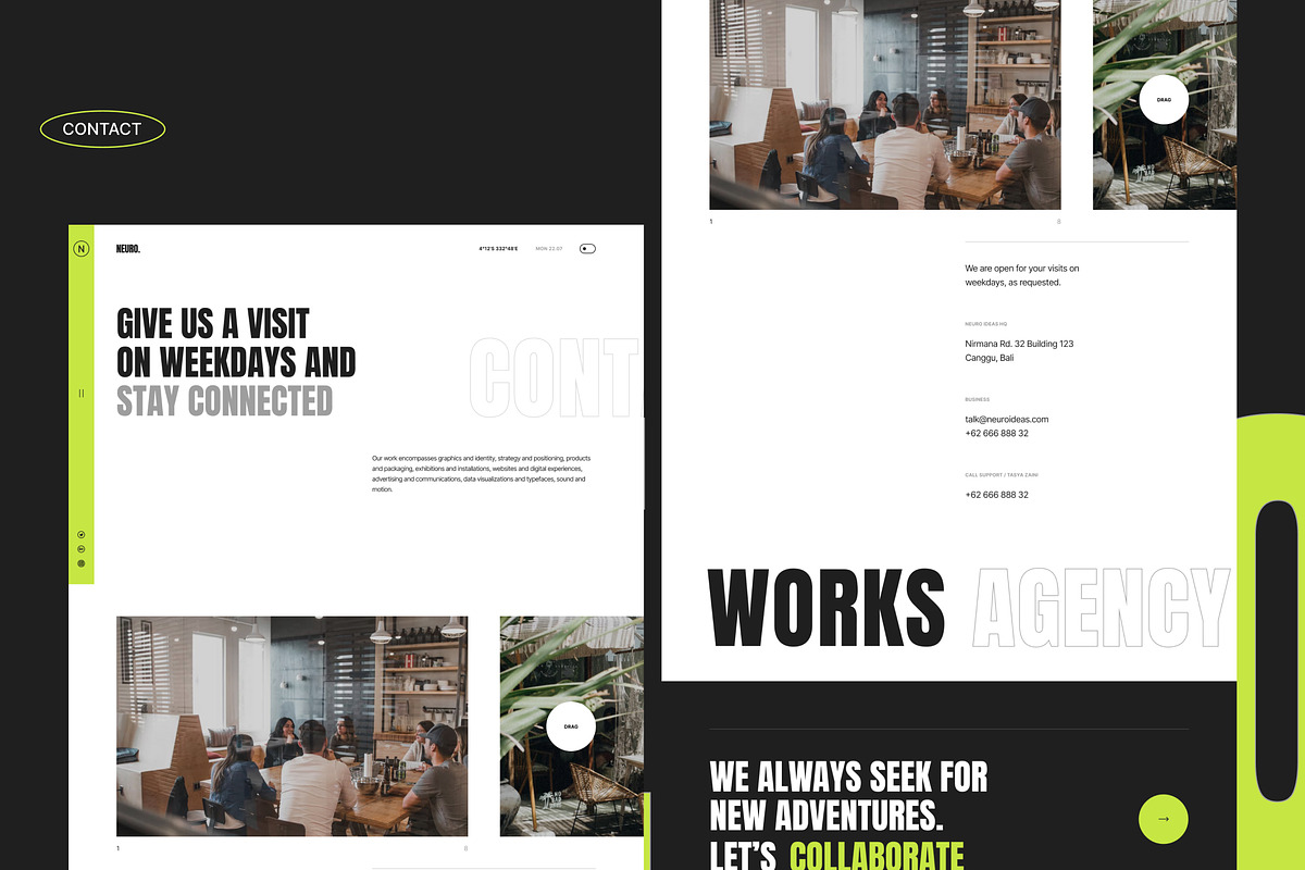 NEURO_02 - Creative Agency UI Kit, an UI Kit Template by neuwebz (Photo 8 of 10)