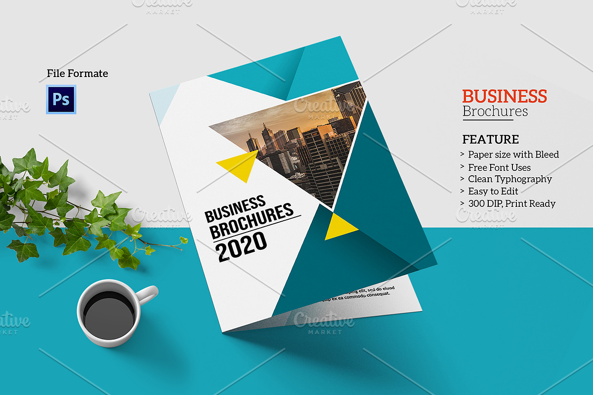 Corporate Brochure V1029, a Brochure Template by Template Shop (Photo 1 of 4)