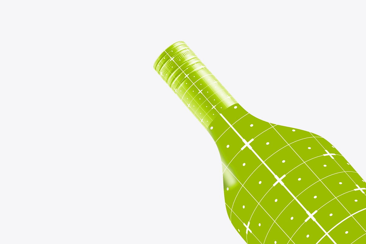 Vermouth Bottle Mockup, an Advertising Mockup by OneVectorStock (Photo 10 of 10)