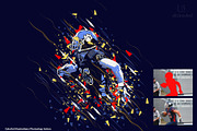 Illustrations Art Photoshop Action, an Action Add-On by SlideSalad (Thumbnail 2 of 25)