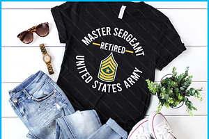 Patriotic Retired Veteran SVG PNG, an Object Graphic by Creativeusart