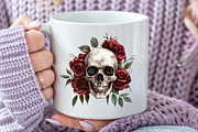 Dark Rose Halloween Bundle Clipart, an Illustration by Pixels.Craft (Thumbnail 4 of 7)