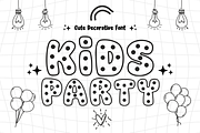 Creative Park - Decorative Font, a Font by KiddoGlyphs Studio (Thumbnail 2 of 5)