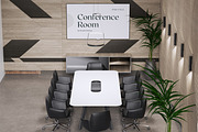 Conference Room Mockup, an Advertising Mockup by HanaSaka_Studio (Thumbnail 4 of 5)