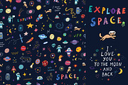 Doodle Space, a Pattern Graphic by GooseFrol (Thumbnail 1 of 6)