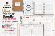 2025-2028 Ultimate Planner Bundle, a Stationery Template by MNT-Creator (Thumbnail 1 of 11)