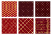 Chinese New Year Seamless Patterns, an Illustration by OK Design (Thumbnail 2 of 3)
