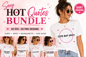 Sexy hot quotes svg bundle, an Object Graphic by HeavensStar