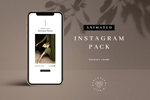 Animated Product Promo Insta Pack