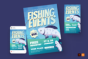 Fishing Event Flyer, a Flyer Template by MMPixelCraft (Thumbnail 1 of 4)