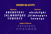 Sycero - Game Display Font, a Sans Serif Font by twinstd (Thumbnail 7 of 10)
