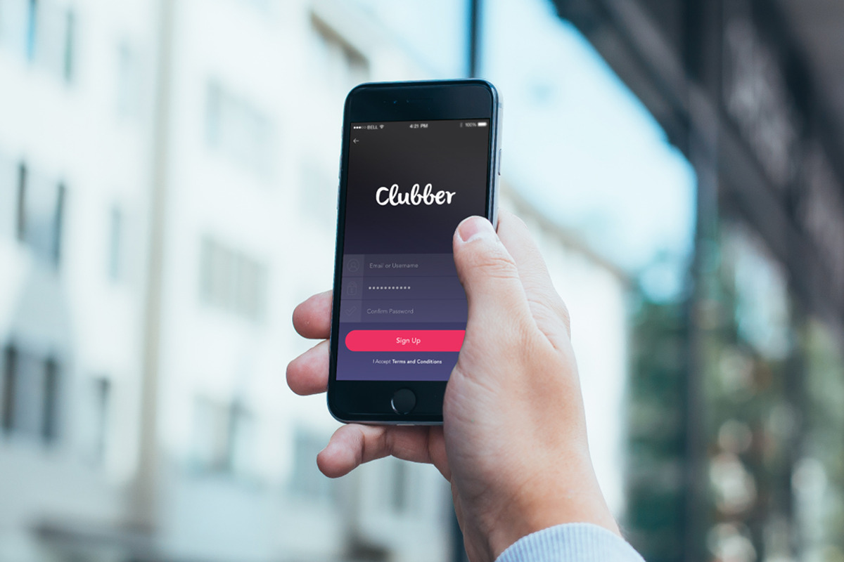 Clubber iOS App, a Templates & Theme by Igor Maric (Photo 2 of 5)