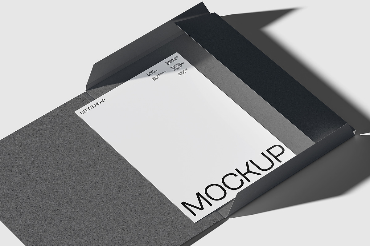 Letterhead Mockup Pack, a Product Mockup by Neermana (Photo 10 of 12)