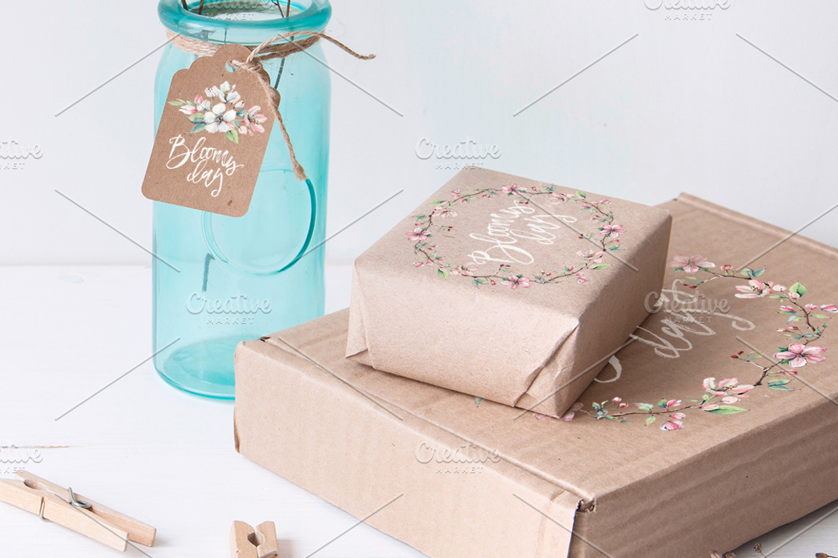 BLOOMY DAY Watercolor set, an Illustration by Lemaris (Photo 7 of 7)
