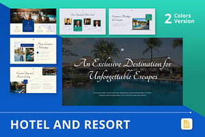 Hotel and Resort Google Slides, a Presentation Template by Antstheme