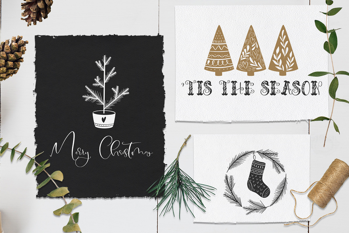 The Big Christmas Collection, a Script Font by CallMeStasia (Photo 4 of 15)