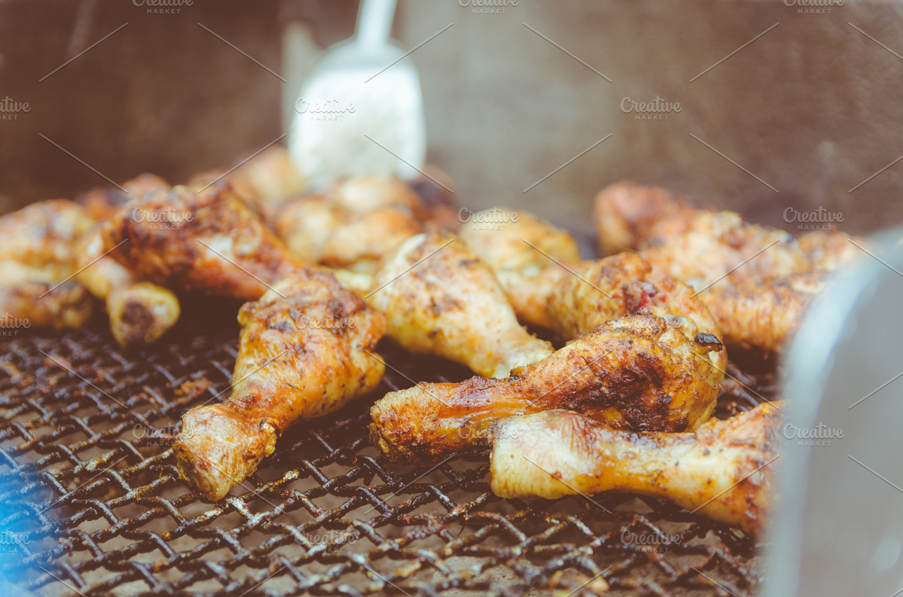 BBQ on Grills II, a Food & Drink Photo by Flenjoore