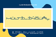 Kerberos Display Font, a Sans Serif Font by alpercakici (Thumbnail 3 of 17)