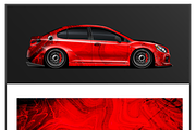 Dynamic Van Wrap Design, a Texture Illustration by CarWrap design (Thumbnail 2 of 4)