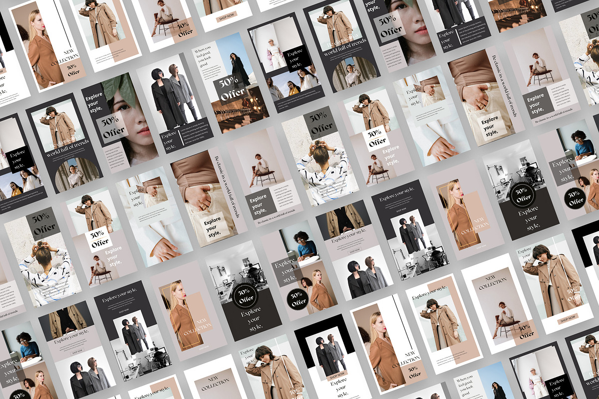 Aesthetic Instagram Story Canva, a Social Media Template by Pixel Blend (Photo 3 of 5)