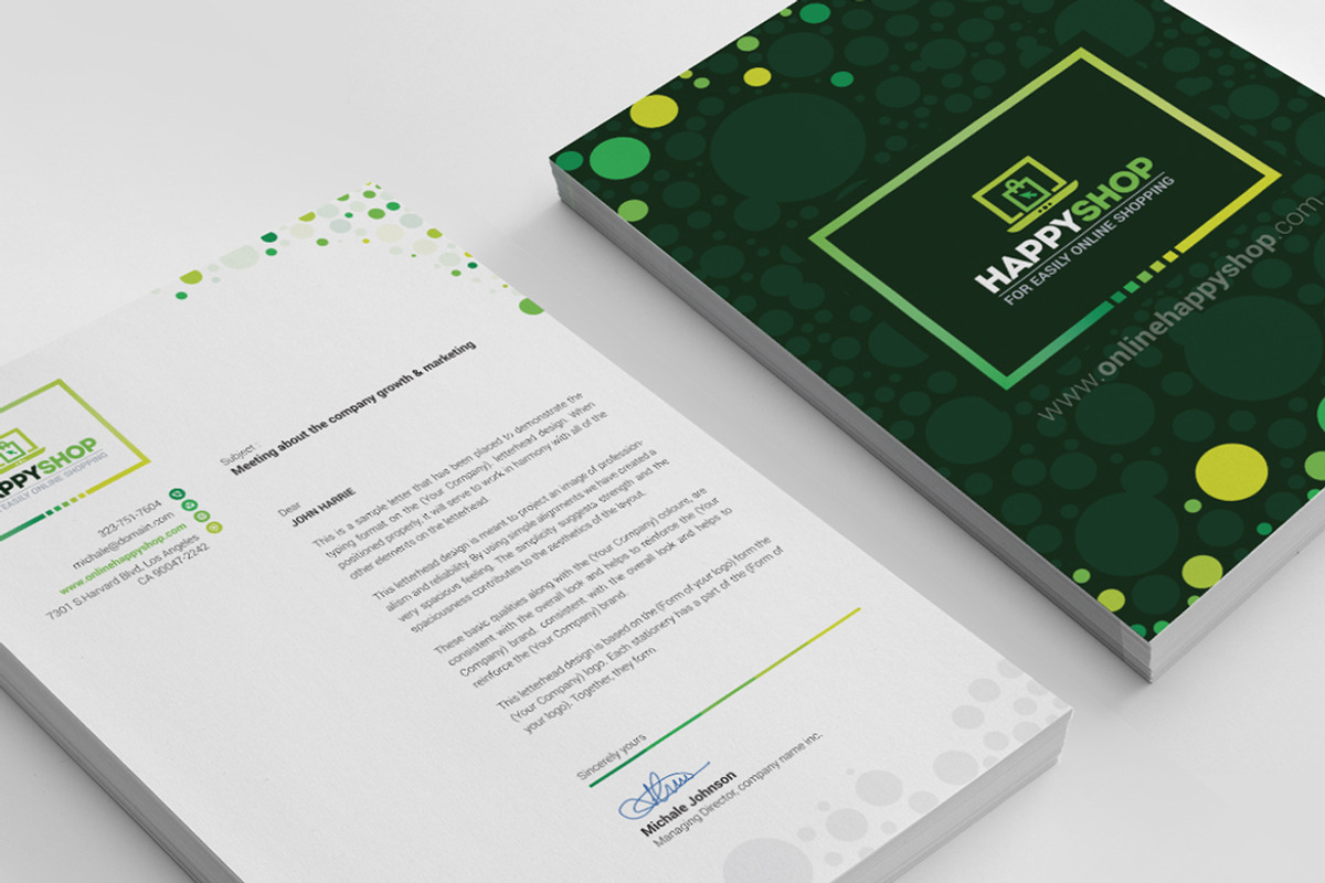 MS Word Letterhead Template, a Stationery Template by ContestDesign (Photo 7 of 8)