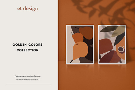 Golden Colors Cards Collection