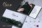 CLUSIA - Lookbook Brochure Catalogue, a Brochure Template by Rahardi Creative (Thumbnail 1 of 6)