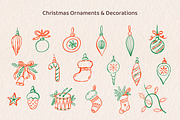 Christmas Wonderland hand drawn set, a Seasonal Illustration by Idressart (Thumbnail 12 of 13)
