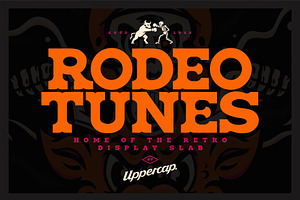 Rodeo Tunes - Western Slab Serif, a Slab Serif Font by UppercapType