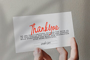 Simple Fine - Script Handwritten, a Handwritten Font by Lettermine (Thumbnail 10 of 10)