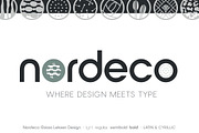 Nordeco Cyrillic Semibold, a Sans Serif Font by Leksen Design (Thumbnail 2 of 7)