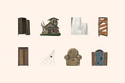 Abandoned House Interior, an Object Graphic by Deemak Daksina (Thumbnail 1 of 3)