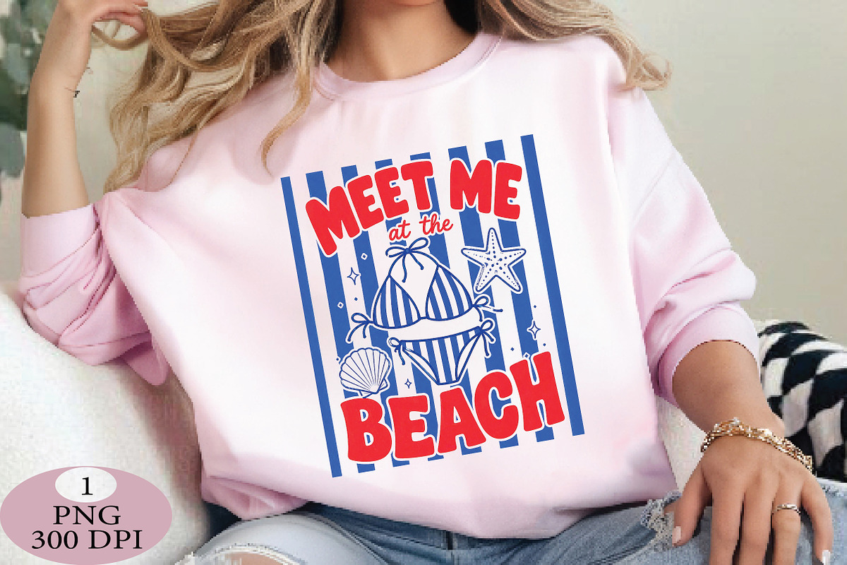 Meet Me At The Beach PNG, an Illustration by Daily.Designs (Photo 2 of 5)