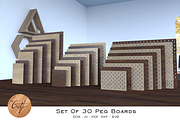 Set Of 30 Peg Boards, a Templates & Theme by StanleyTirtoutomo (Thumbnail 6 of 12)