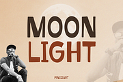 MOONLIGHT, a Font by Pinisi ART (Thumbnail 1 of 11)