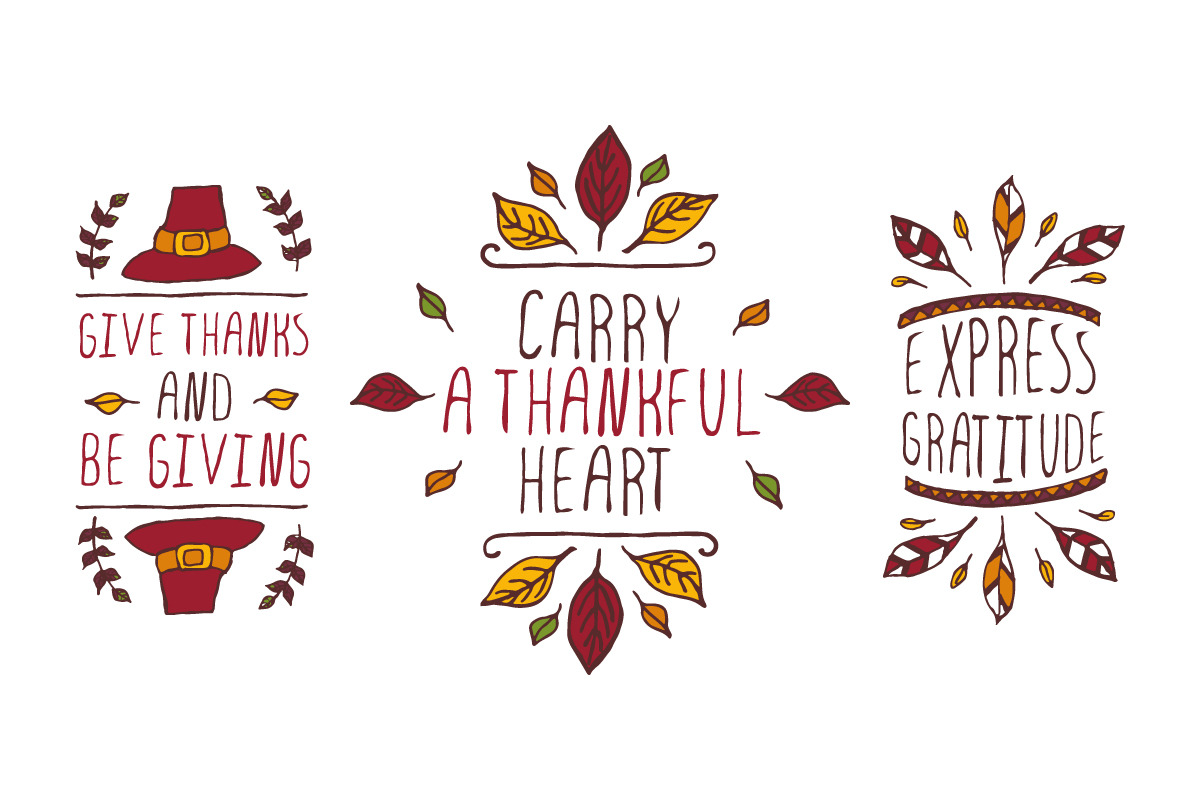 Hand-sketched Thanksgiving elements, an Illustration by AV Design (Photo 3 of 4)